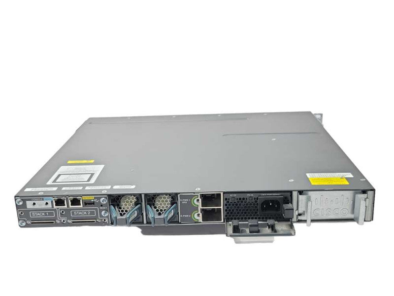 Cisco Catalyst WS-C3750X-24T-S 24-Ports Gigabit Network Switch, 1x PSU Q_
