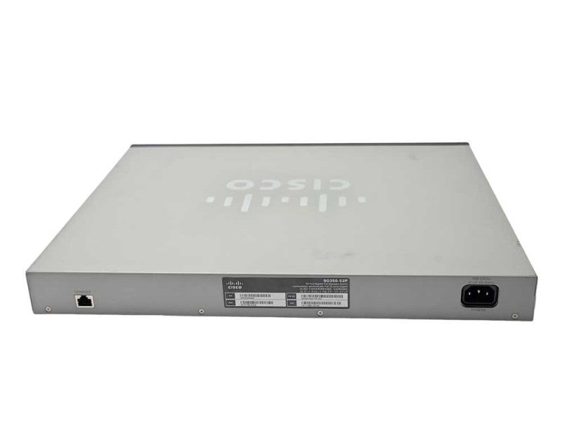 Cisco SG350-52P-K9 V03 52-Port PoE Stackable Managed Switch, READ _
