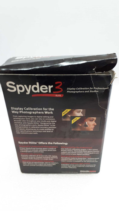 Datacolor Spyder-3 Elite Display Calibration Photographers &
