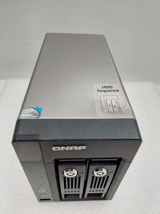 QNAP TS-239 Pro II+ 2-Bay Network Attached Storage NAS Enclosure Server.READ :