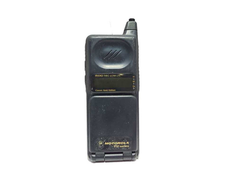 Vintage Motorola MICRO T.A.C ULTRA LITE Classic Gold Edition $