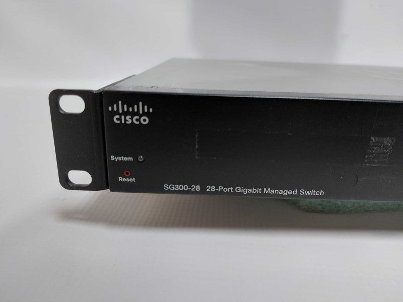 cisco SG300-28 28x port gigabit Managed Network Switch Q#