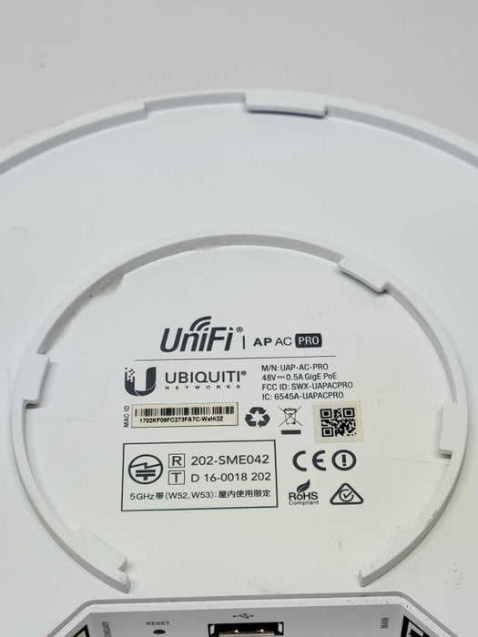 Ubiquiti Unifi AP AC PRO UAP-AC-PRO-US 802.11ac PRO Wireless Access Point