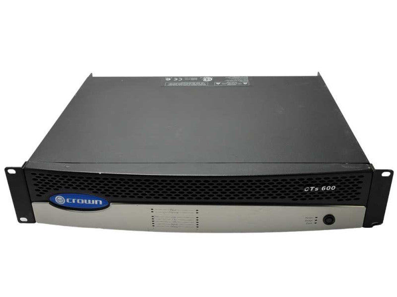 Crown CTs 600 300W 2-Channel Rackmount Power Amplifier Pro Audio Amp, SEE _