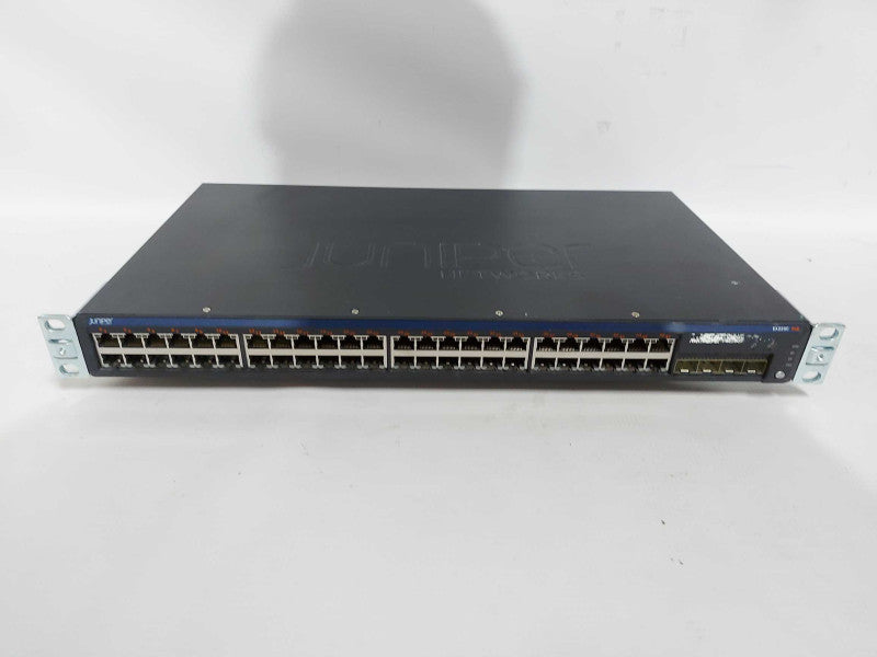 Juniper Networks EX2200-48P-4G 48 1GE PoE Switch + 4 SFP / fact reset Q#