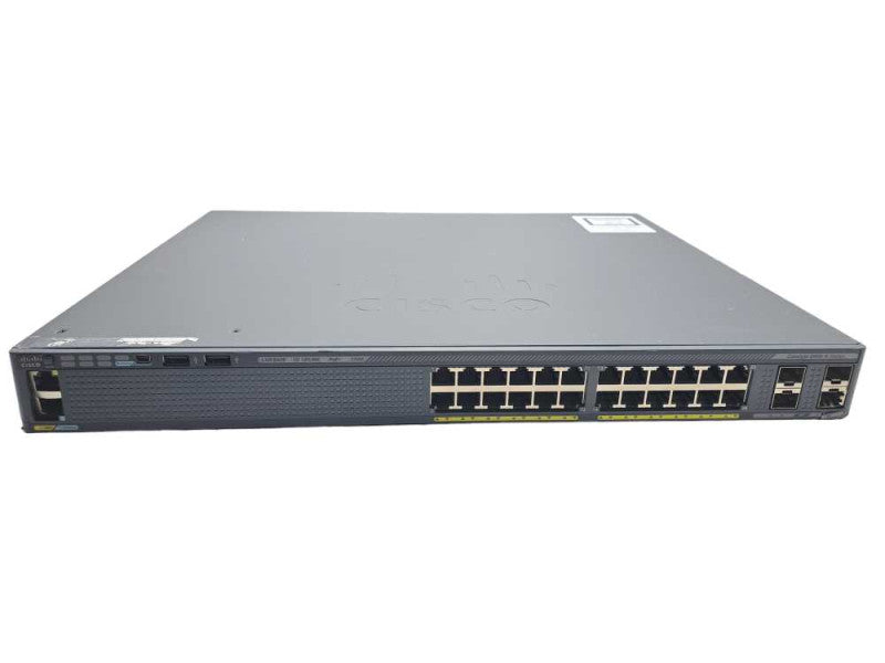Cisco WS-C2960X-24PS-L 24 Port Gig PoE & 4x 1GB SFP Managed Switch *READ* )