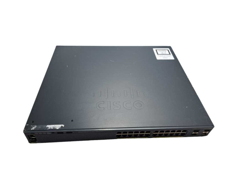 Cisco WS-C2960X-24PS-L 24 Port Gig PoE & 4x 1GB SFP Managed Switch *READ* )