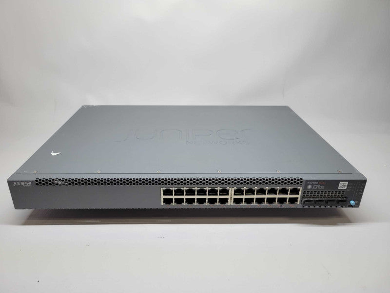 Juniper EX2300-24P 24-Port Gig PoE+ Network Switch 4x 10G SFP+ 1x PSU Q