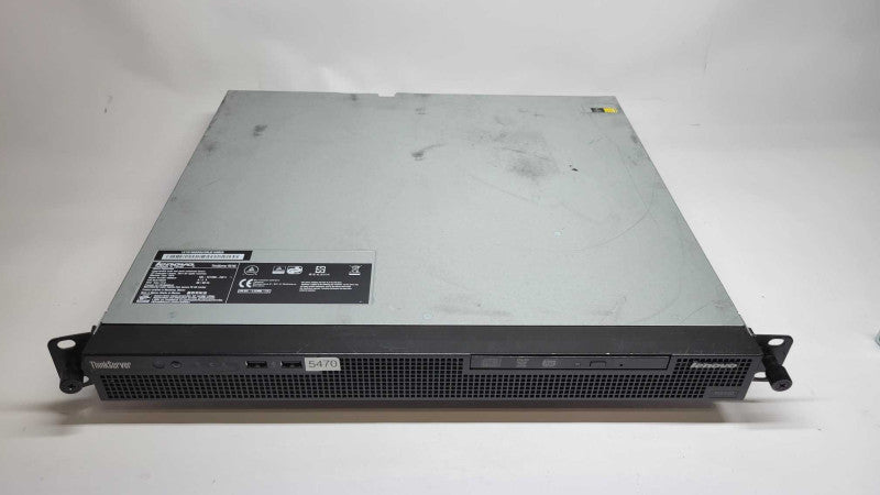 Lenovo ThinkServer RS140 w/ Xeon E3-1245v3 @ 3.40GHz, 8GB NO HDD 1xpsu