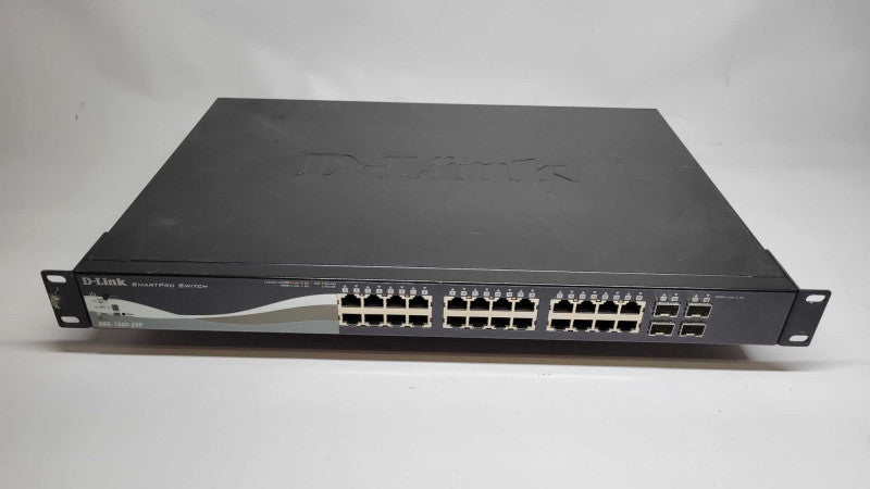 D-Link DGS-1500-28P 28-Port SmartPro PoE Switch + 4 Gigabit SFP (READ)