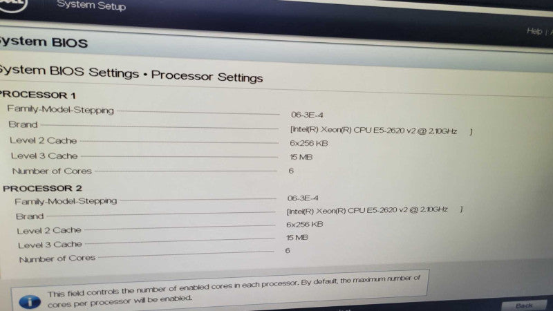 Dell PE R620 - 2x Xeon E5-2620 v2 | 128GB RAM | NO HDD | H710 Mini | 1xPSU