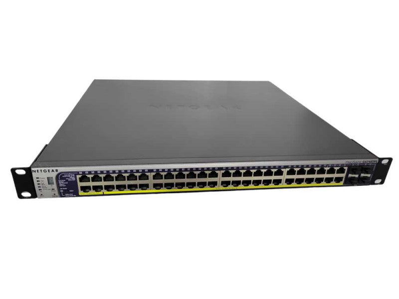 Netgear ProSafe GS748TPS 48-Port Gigabit PoE Ethernet Smart Switch + Ears !