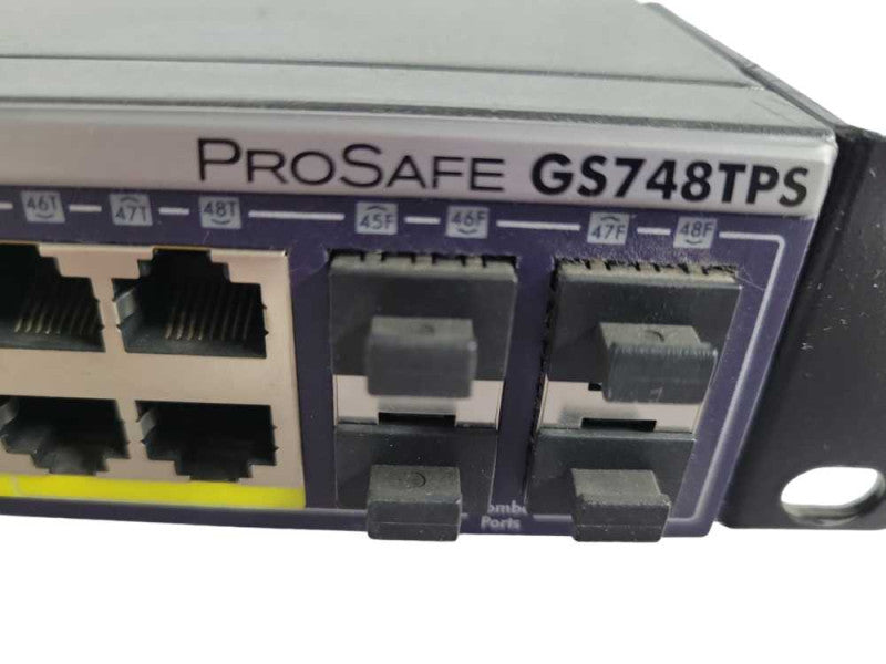 Netgear ProSafe GS748TPS 48-Port Gigabit PoE Ethernet Smart Switch + Ears !
