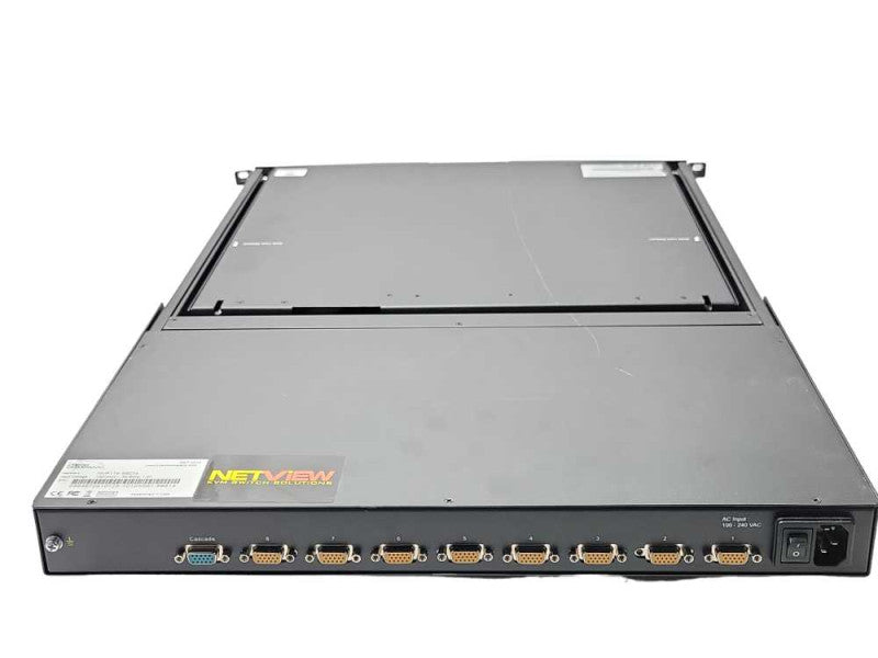 i-Tech Netview NVP119-S801e 1U 19\\" LCD Monitor KVM Keyboard w/ 8-port KVM SEE _