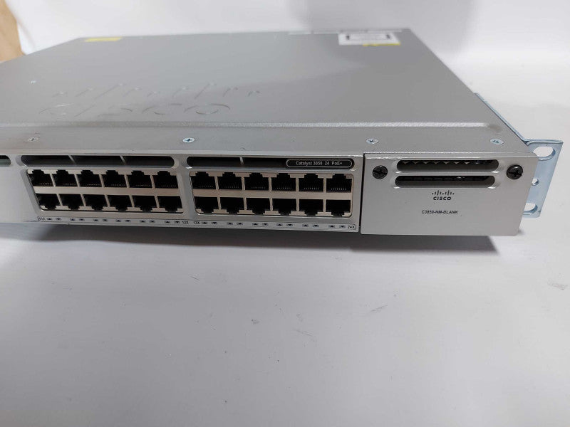 cisco C3800 series gigabit PoE Network switch WS-C3850-24P - fact reset Q#