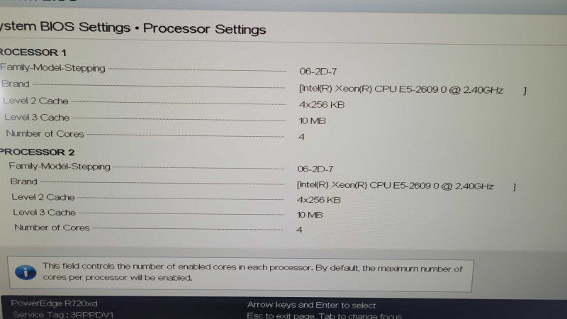 Dell PE R720XD - 2x Xeon E5-2609 0 | 64GB RAM | NO HDD | H710P MINI | 2xPSU