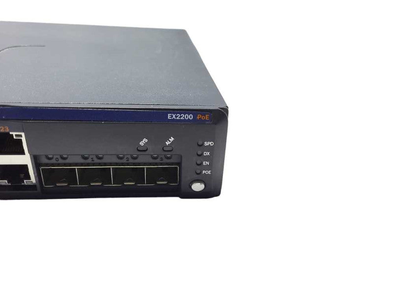 Juniper EX2200-24P-4G 24-Port Gigabit Ethernet PoE & 4x SFP Network Switch Q$