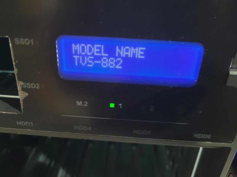 QNAP TVS-882 Tested Working ONLY HAVE 1 CADDIE !