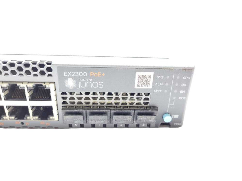Juniper EX2300-24P 24-Port Gigabit PoE+ Network Switch 4x 10G SFP+ Q$