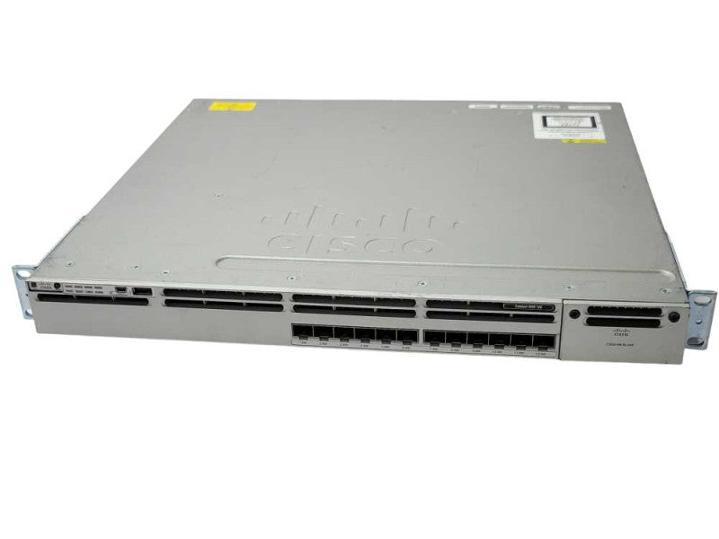 Cisco WS-C3850-12S-E 12 Ports Managed Network Switch w/ rack ears, READ _