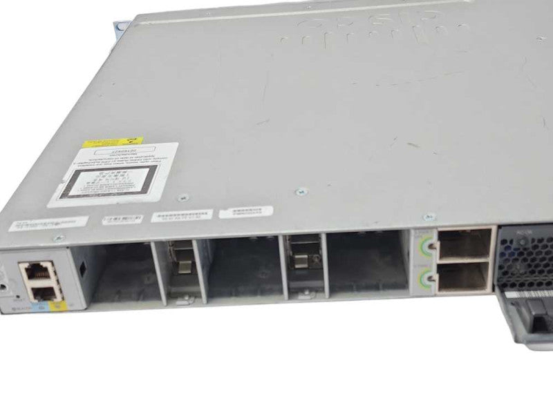 Cisco WS-C3850-12S-E 12 Ports Managed Network Switch w/ rack ears, READ _