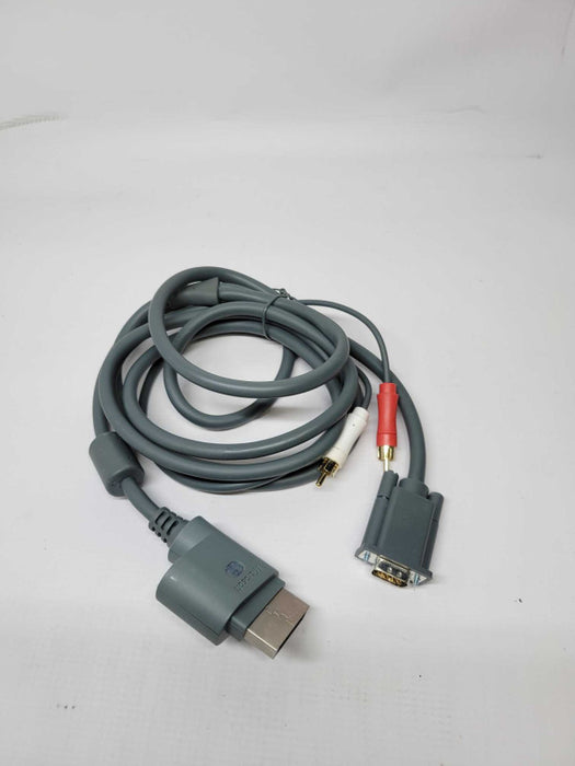 MICROSOFT XBOX 360 VGA AV CABLE GENUINE Q