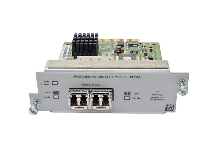 HP 2920 2-Port 10-GbE SFP+ J9731A module _