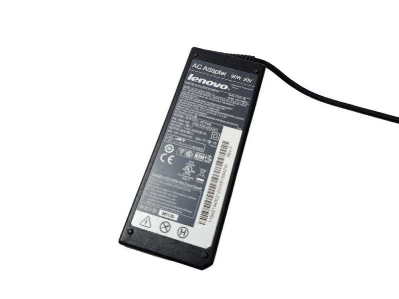 Lenovo Laptop AC Adapter Charger 90W 20V 4.5A - Round Tip Plug Q)