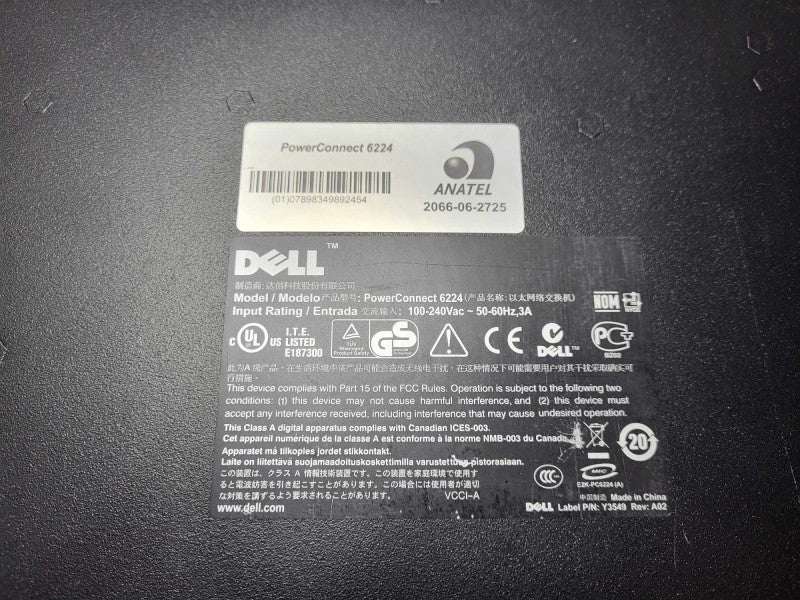 Dell PowerConnect 6224 24-Port GbE & 4-Port DP Managed Network Switch Q$