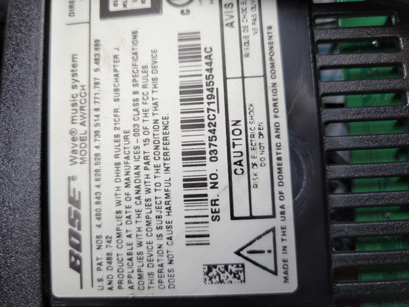Bose Wave AWRCCH - no Remote