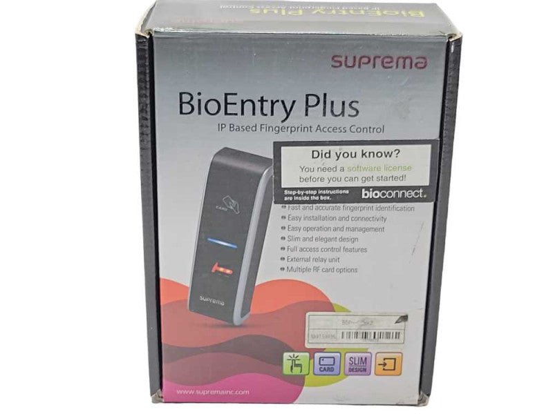 Suprema BioEntry Plus IP Based Fingerprint Access Control BEPH-OC, SEE Q_