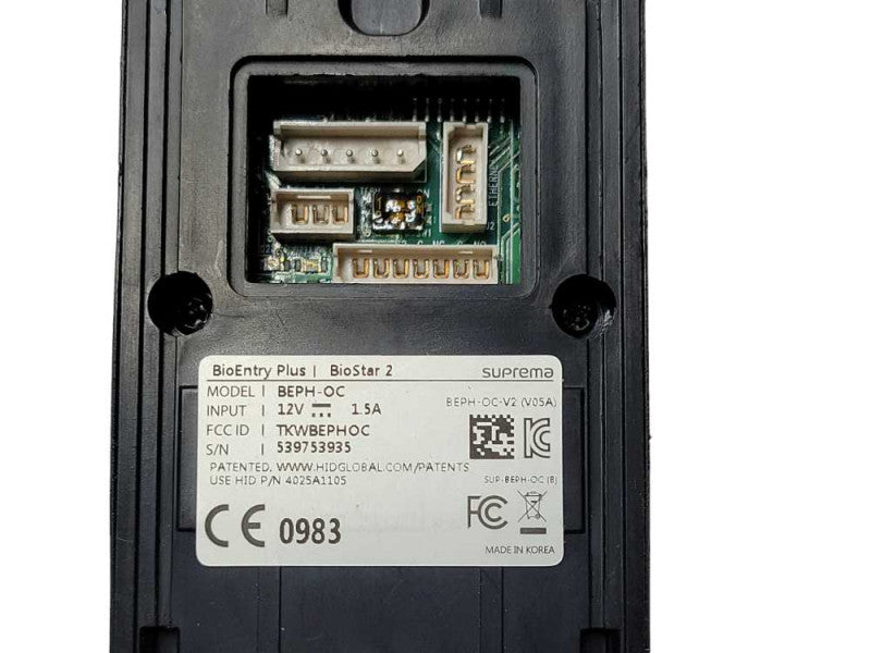 Suprema BioEntry Plus IP Based Fingerprint Access Control BEPH-OC, SEE Q_
