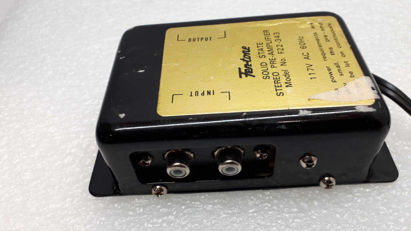 Fen-Tone Solid State Stereo Pre-amplifier F22-343 &