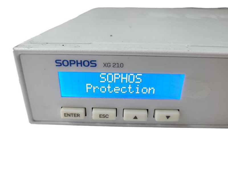 SOPHOS XG210 Network Security Firewall, Factory Reset $