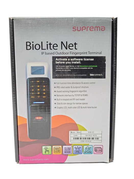 Suprema BioLite Net IP Based Outdoor Fingerprint Terminal BLN-0C _