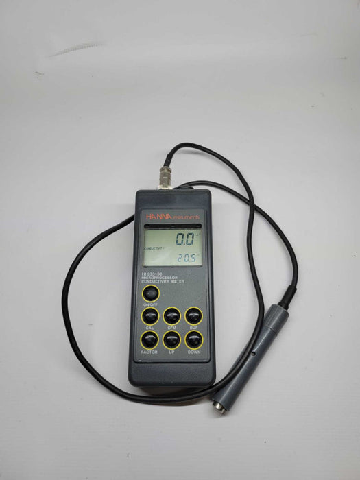 Hanna HI 933100 Microprocessor Conductivity Meter w/ Probe