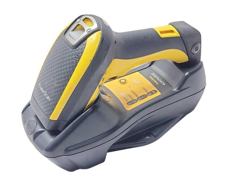 DATALOGIC POWERSCAN PM9300-AR910RB w/ BC9030-BT Base Charger, READ _
