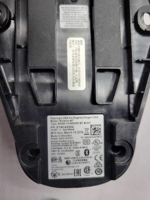 DATALOGIC POWERSCAN PM9300-AR910RB w/ BC9030-BT Base Charger, READ _