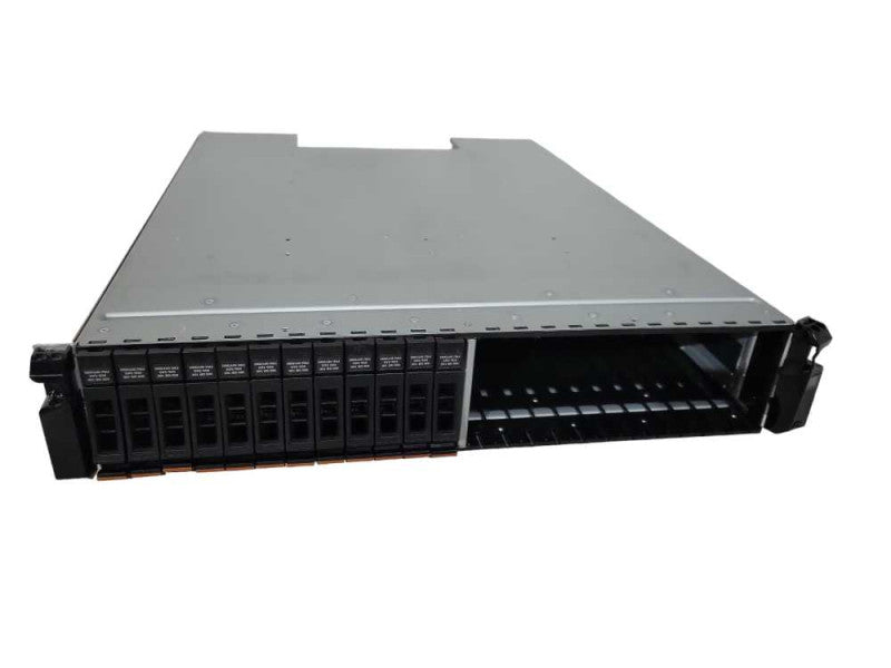 IBM Chassis 2x 00AR041 IBM STORWIZE V7000 ESM CONTROLLER MODULE 12x Caddies !