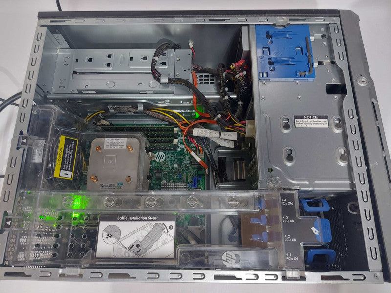 HP ML310e Gen8 Xeon E3-1240 V2 @ 3.40ghz / 32gb ram / read #