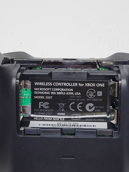 =Microsoft Xbox One Controller Wireless Official OEM 1537 Black Q
