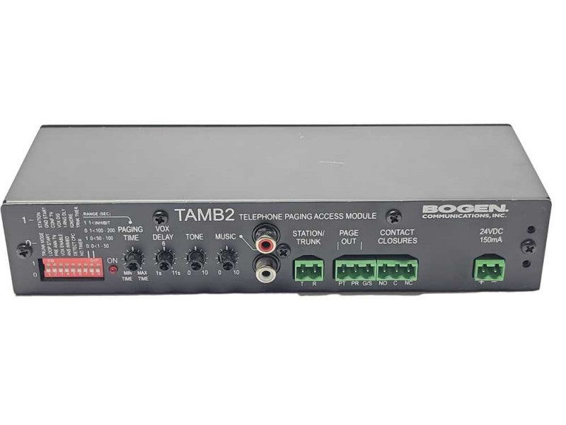 Bogen TAMB2 Telephone Paging Access Module, READ _