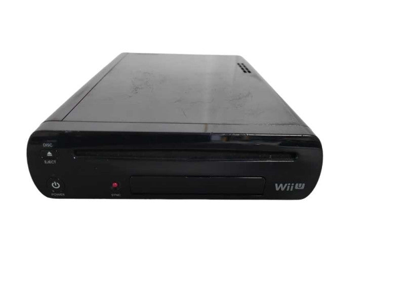 Nintendo Wii U WUP-101(02) Console Unit ONLY Black NO CABLES (AS-IS) !