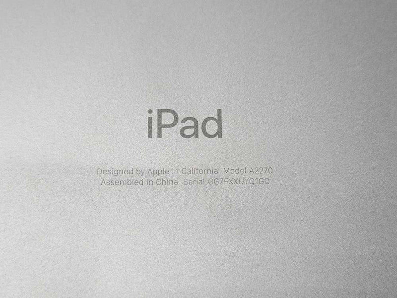 Apple iPad 10.2-inch 8th Gen Tablet A2270 Wi-Fi Only - 32GB Gray 2020, READ _