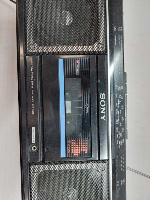 Sony FM/SW/MW Stereo Cassette-Corder CFS-235S