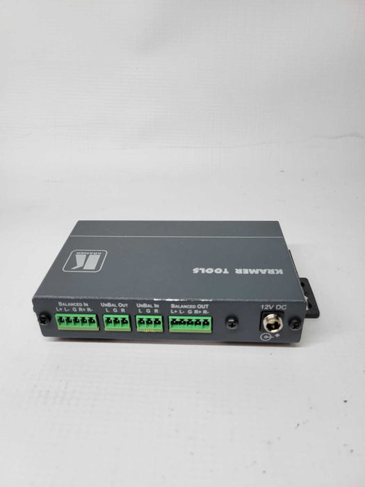 Kramer Tools 482XL Bi-directional Balanced / Unbalanced Stereo Audio Transcdr