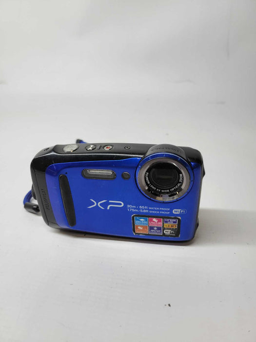 FUJIFILM Wi-Fi Digital Camera 16.4MP FX-XP120Y Blue Waterproof Digital Zoom