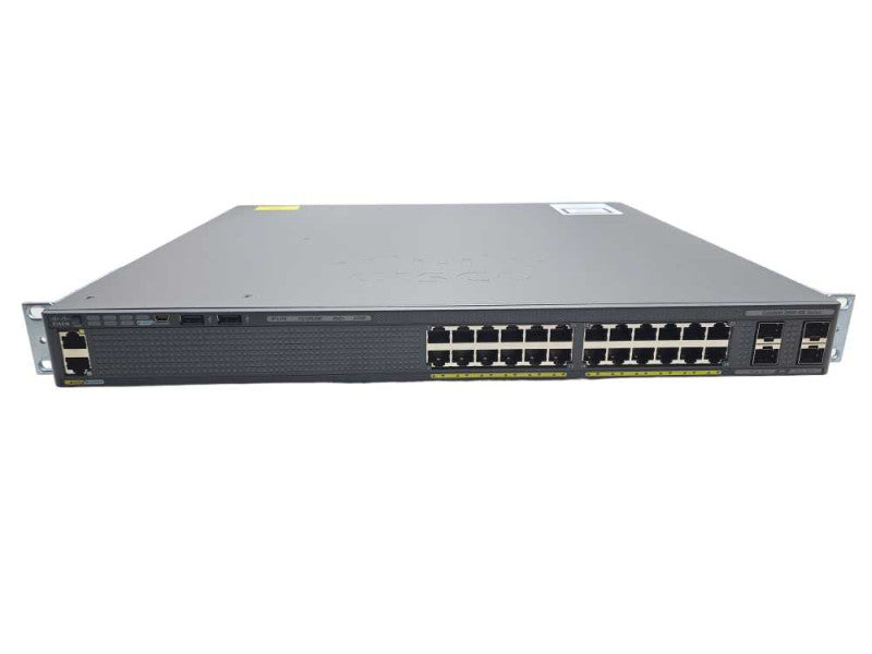 Cisco Catalyst 2960XR WS-C2960XR-24PS-I 24-Port Gigabit PoE+ Ethernet Switch )