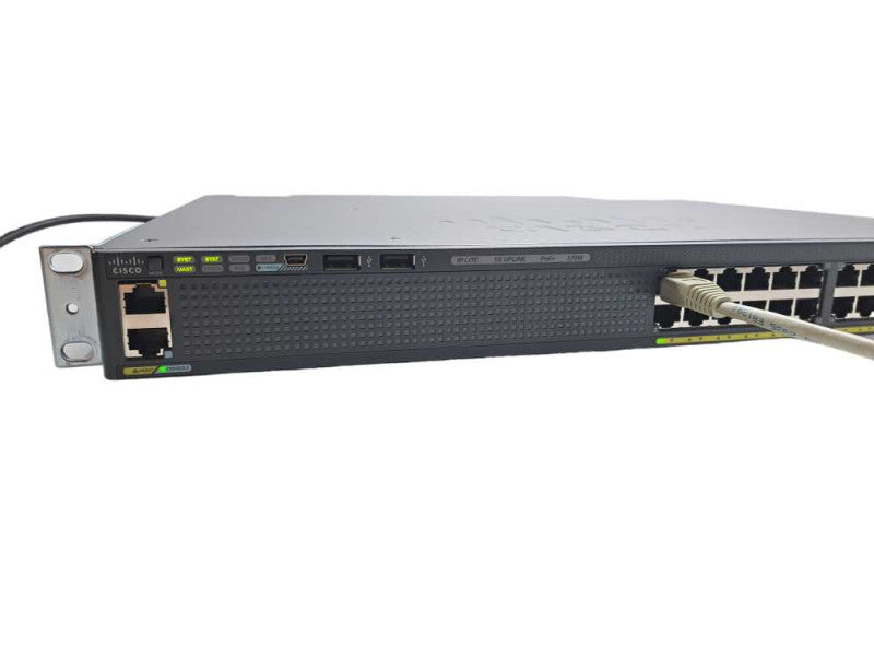 Cisco Catalyst 2960XR WS-C2960XR-24PS-I 24-Port Gigabit PoE+ Ethernet Switch )