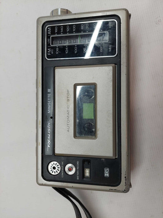 Vintage Realistic Minisette 4 Model: 14-831 Radio Stereo